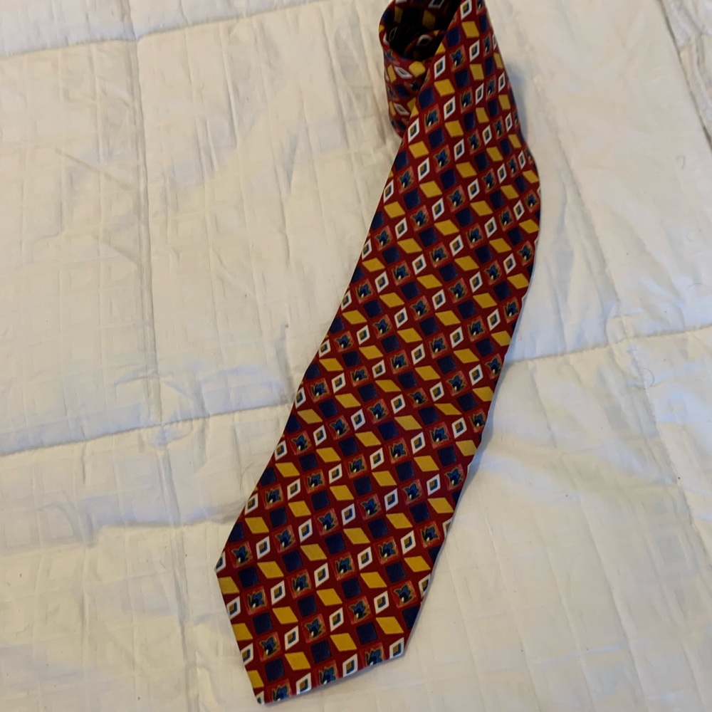 Silk Men’s Tie H. Stockton Atlanta Red